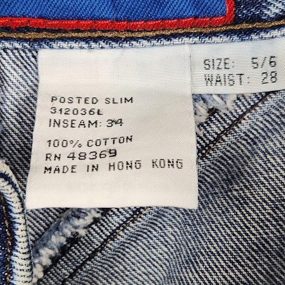 Posted Slim Vintage Denim Blue Jeans High Waisted Women's Size 6 Size 27 - Picture 10 of 12